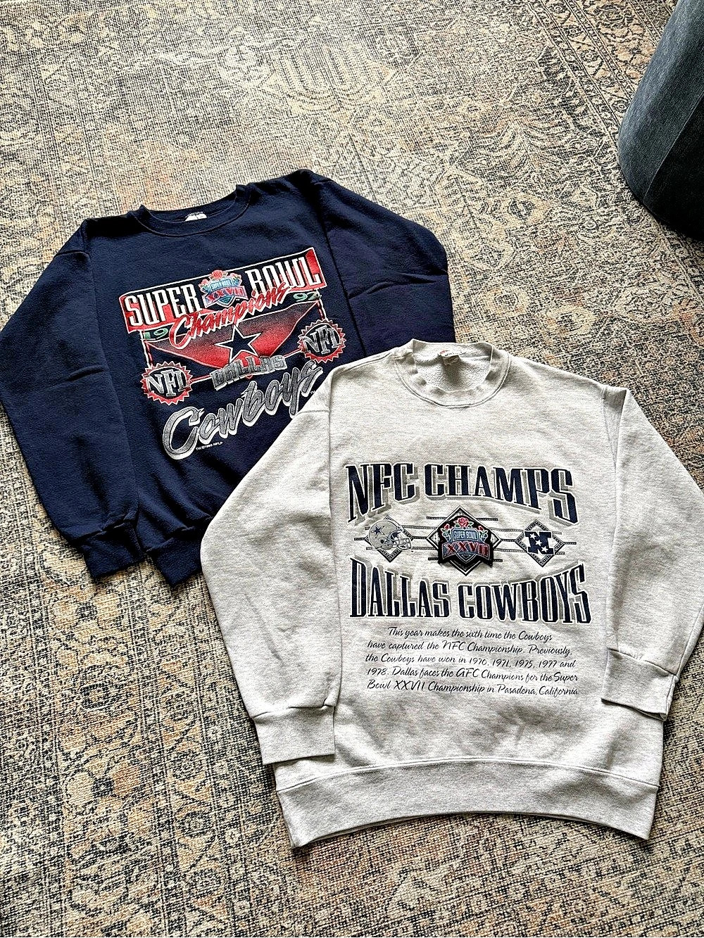 Vintage Dallas Cowboys Super Bowl XXVII Crewneck Bundle
